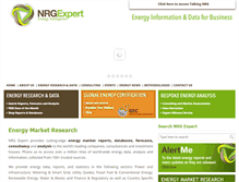 Tablet Screenshot of nrgexpert.com